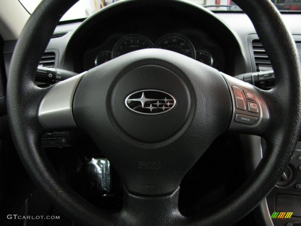 2009 Outback 2.5i Wagon - Diamond Gray Metallic / Off Black photo #15