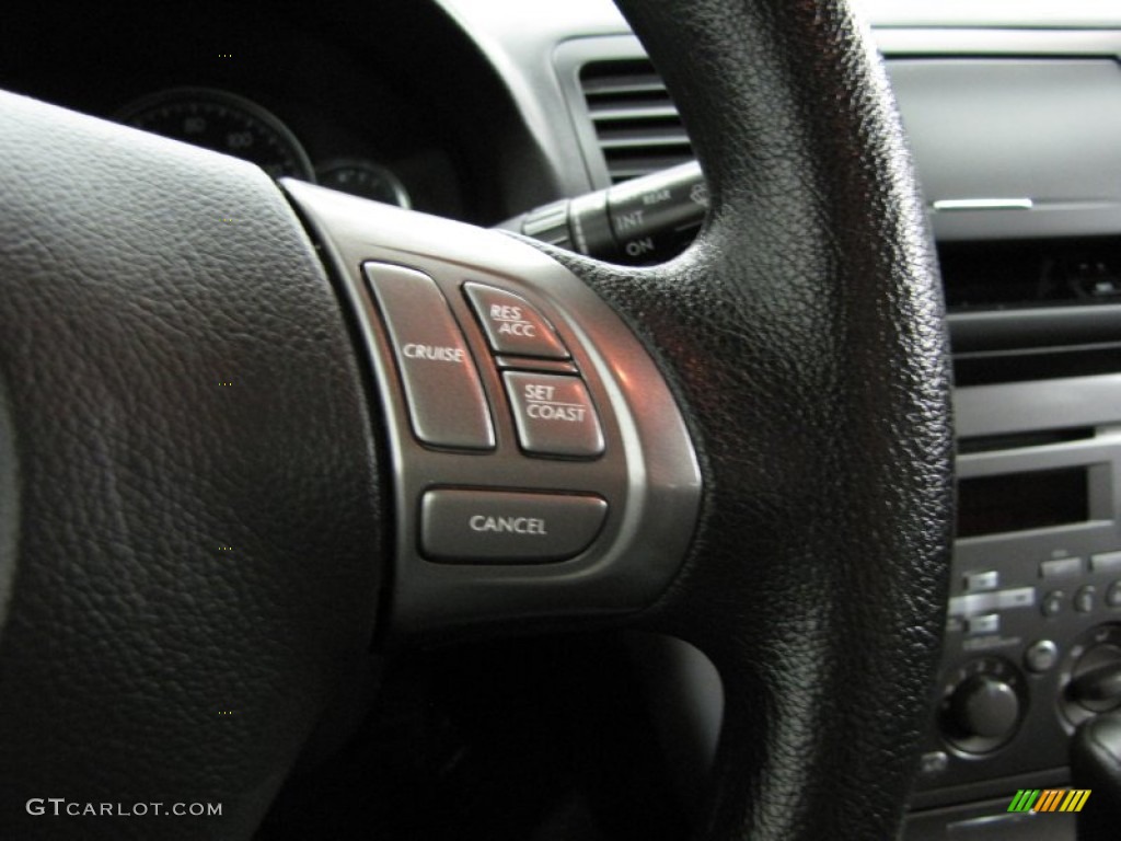 2009 Outback 2.5i Wagon - Diamond Gray Metallic / Off Black photo #18