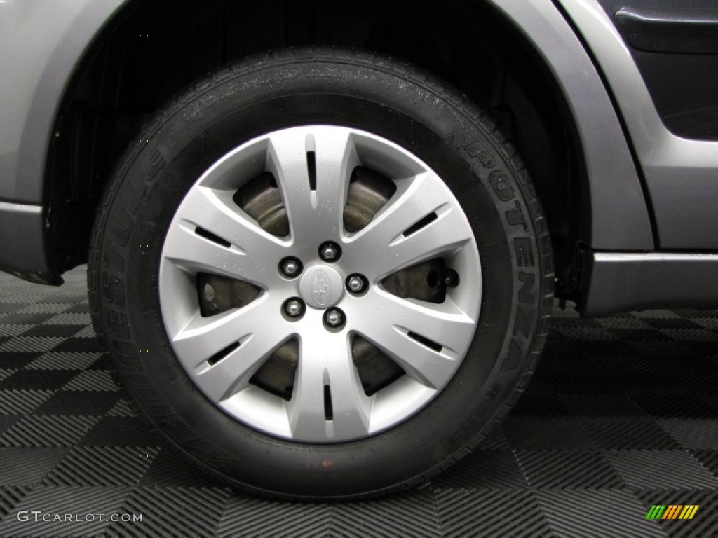 2009 Outback 2.5i Wagon - Diamond Gray Metallic / Off Black photo #25