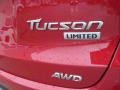 Garnet Red - Tucson Limited AWD Photo No. 9