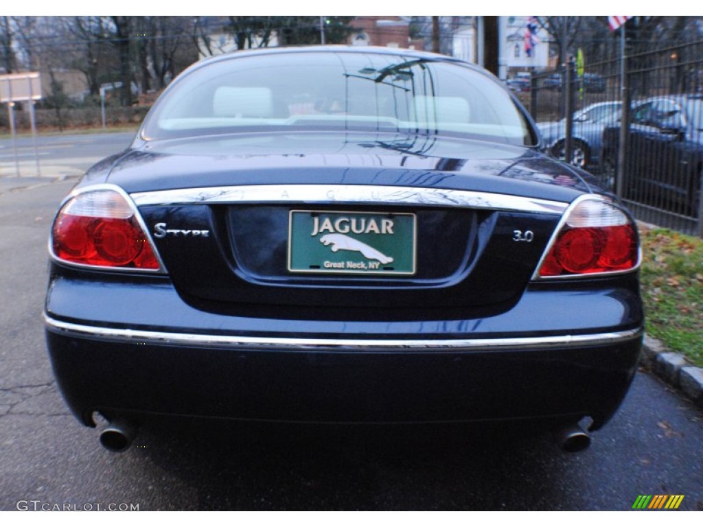 2006 S-Type 3.0 - Indigo Blue Metallic / Champagne photo #5