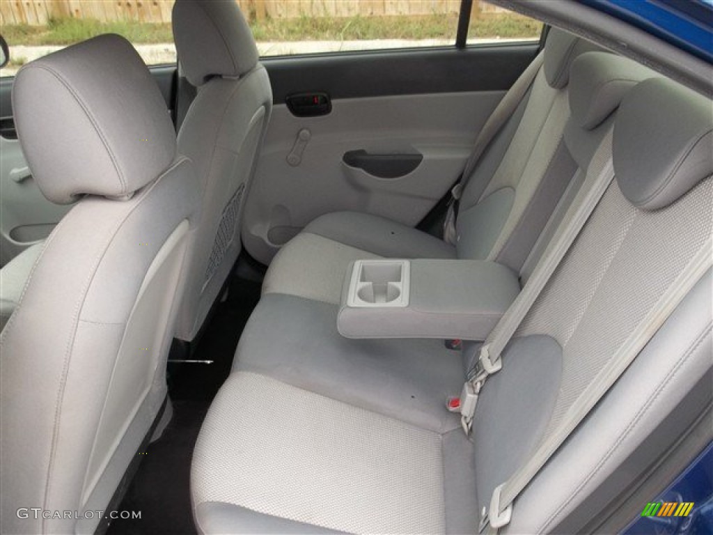 2011 Hyundai Accent GLS 4 Door Rear Seat Photo #74551275