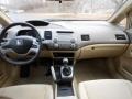 2007 Honda Civic Ivory Interior Dashboard Photo