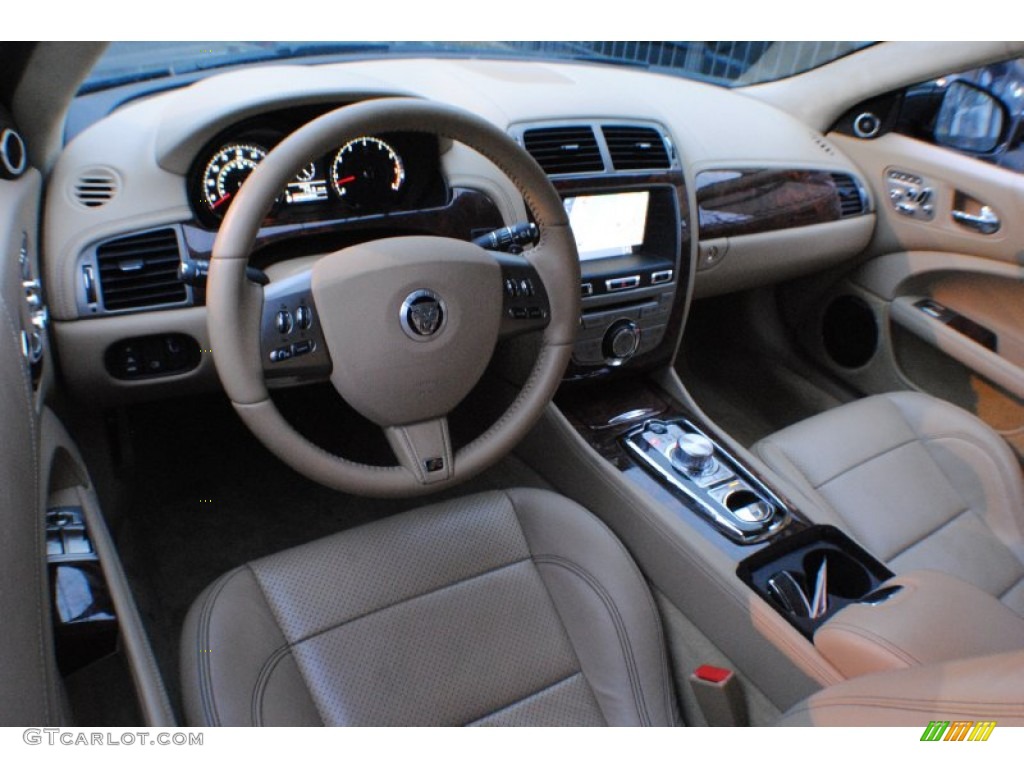 Caramel Interior 2010 Jaguar XK XKR Coupe Photo #74553269