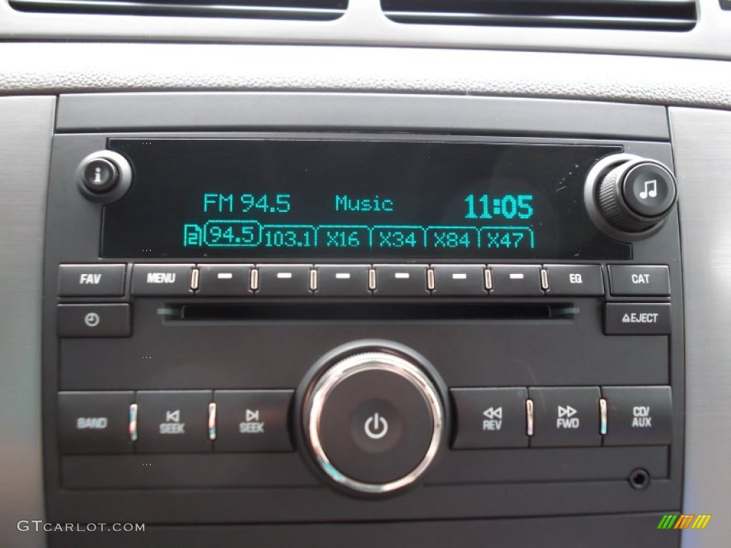 2009 GMC Sierra 1500 SLT Crew Cab Audio System Photo #74553391