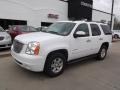 2010 Summit White GMC Yukon SLT  photo #2