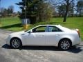 2009 White Diamond Tri-Coat Cadillac CTS Sedan  photo #9