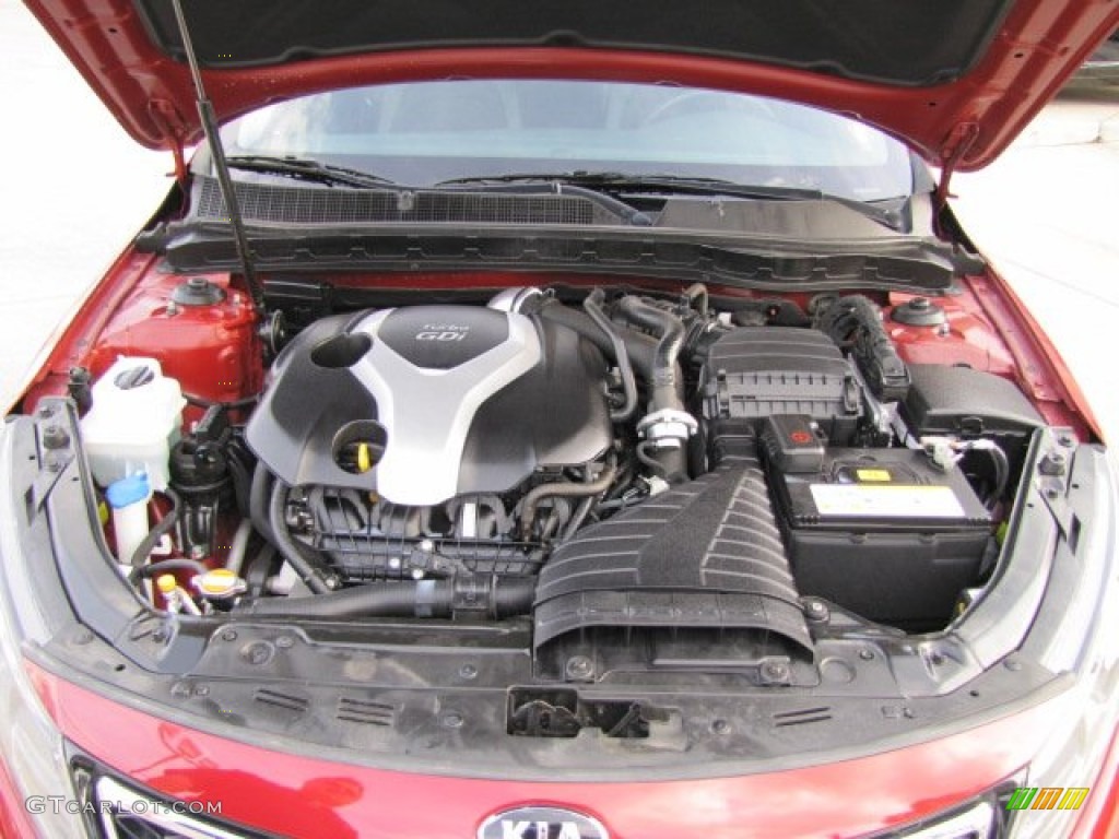 2011 Kia Optima SX 2.0 Liter GDi Turbocharged DOHC 16-Valve VVT 4 Cylinder Engine Photo #74554890