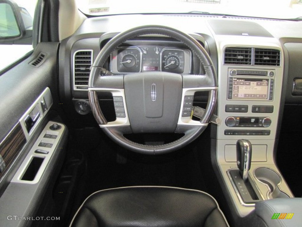 2008 Lincoln MKX Limited Edition Charcoal Black Dashboard Photo #74555365