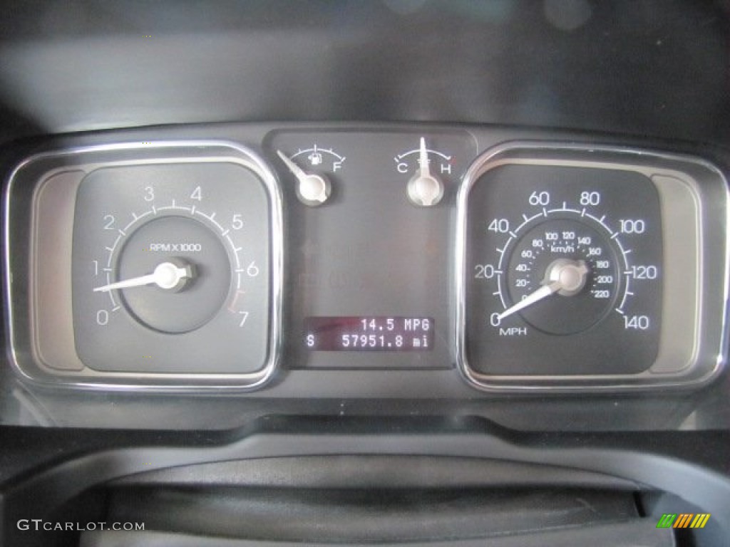 2008 Lincoln MKX Limited Edition Gauges Photos