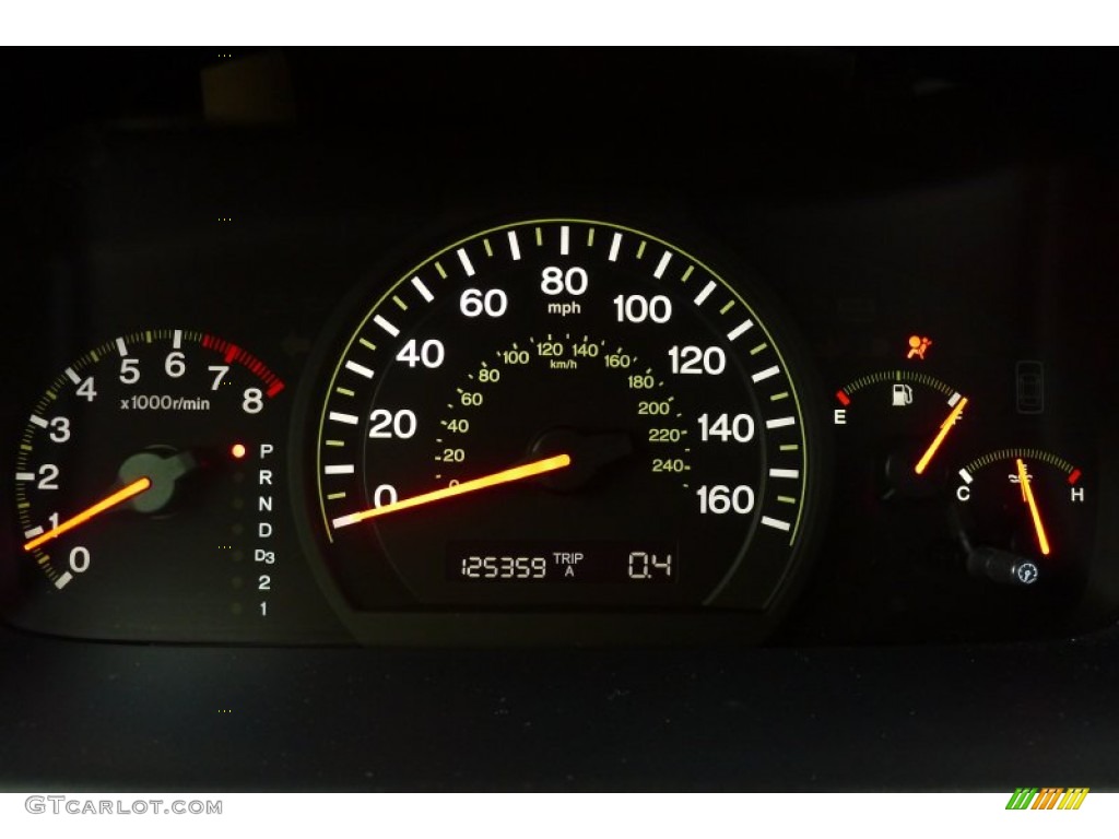 2004 Honda Accord EX Sedan Gauges Photo #74556405