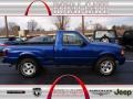 Sonic Blue Metallic 2004 Ford Ranger Edge Regular Cab 4x4