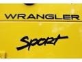 Solar Yellow - Wrangler Sport 4x4 Photo No. 59