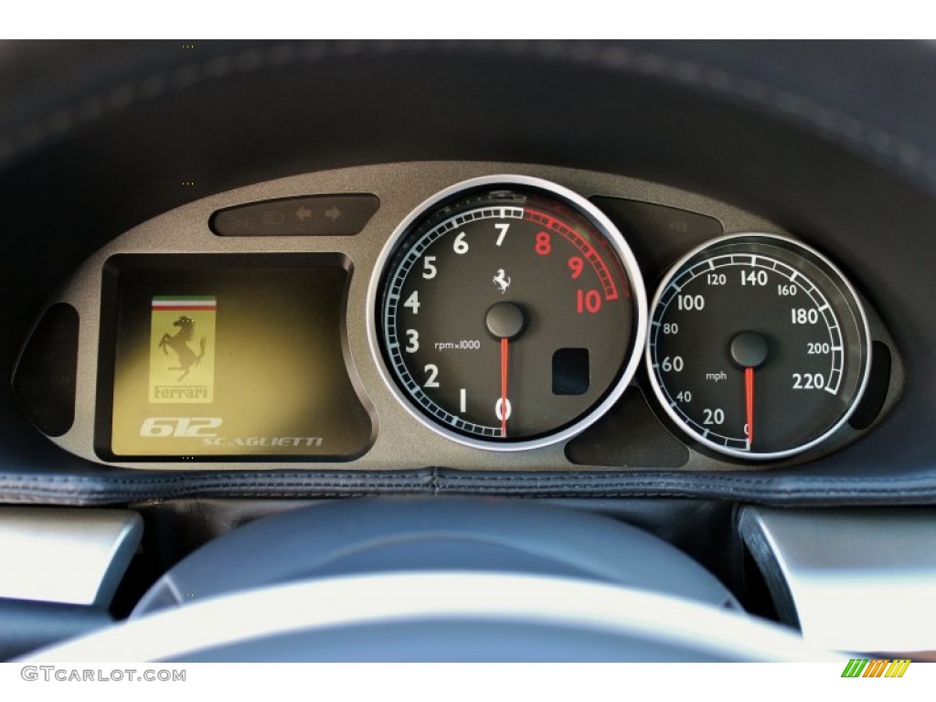 2005 Ferrari 612 Scaglietti F1A Gauges Photo #74558790