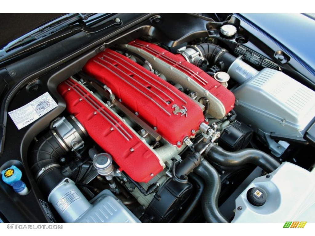 2005 Ferrari 612 Scaglietti F1A 5.7 Liter DOHC 48-Valve V12 Engine Photo #74559108