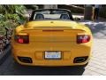 2009 Speed Yellow Porsche 911 Turbo Cabriolet  photo #7