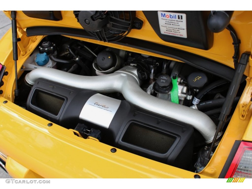 2009 Porsche 911 Turbo Cabriolet 3.6 Liter Twin-Turbocharged DOHC 24V VarioCam Flat 6 Cylinder Engine Photo #74559915