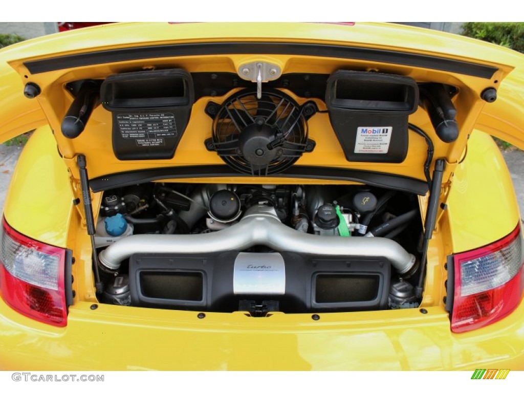 2009 Porsche 911 Turbo Cabriolet 3.6 Liter Twin-Turbocharged DOHC 24V VarioCam Flat 6 Cylinder Engine Photo #74559935