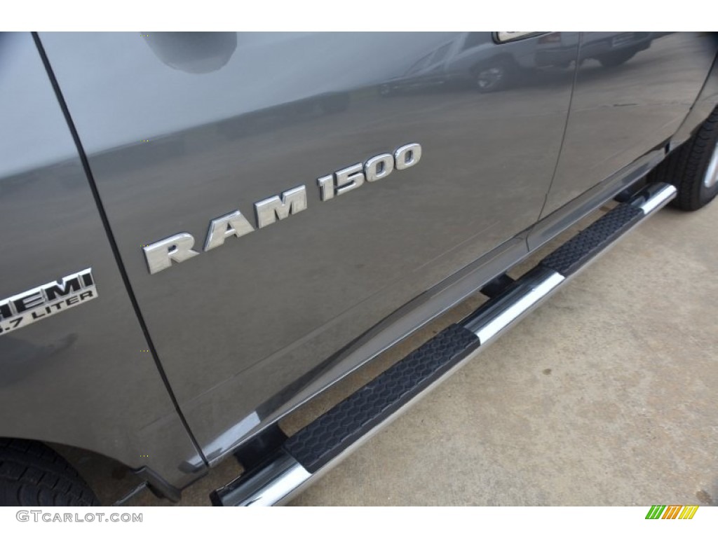 2012 Ram 1500 Big Horn Crew Cab - Mineral Gray Metallic / Dark Slate Gray/Medium Graystone photo #14