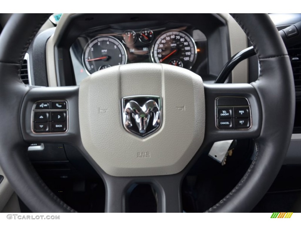 2012 Ram 1500 Big Horn Crew Cab - Mineral Gray Metallic / Dark Slate Gray/Medium Graystone photo #21