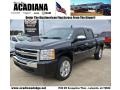 2009 Black Chevrolet Silverado 1500 LT Crew Cab  photo #1