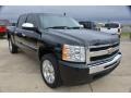 2009 Black Chevrolet Silverado 1500 LT Crew Cab  photo #11