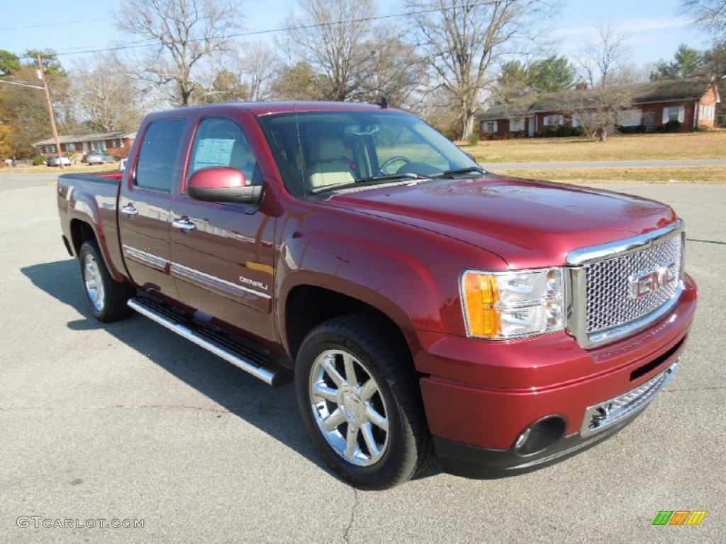 Sonoma Red Metallic 2013 GMC Sierra 1500 Denali Crew Cab AWD Exterior Photo #74562240