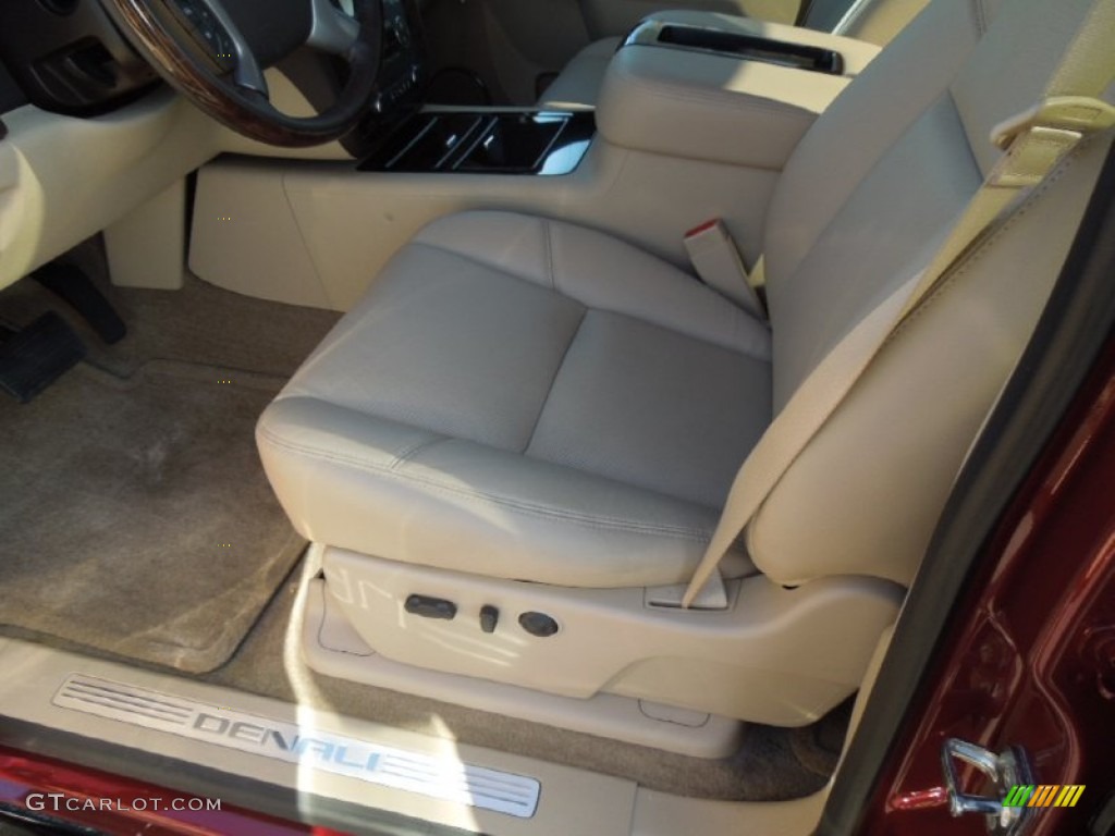 2013 Sierra 1500 Denali Crew Cab AWD - Sonoma Red Metallic / Cocoa/Light Cashmere photo #9