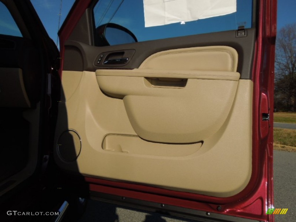 2013 Sierra 1500 Denali Crew Cab AWD - Sonoma Red Metallic / Cocoa/Light Cashmere photo #22