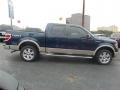 2010 Dark Blue Pearl Metallic Ford F150 Lariat SuperCrew 4x4  photo #2