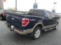 2010 Dark Blue Pearl Metallic Ford F150 Lariat SuperCrew 4x4  photo #3