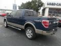 2010 Dark Blue Pearl Metallic Ford F150 Lariat SuperCrew 4x4  photo #5