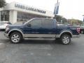 2010 Dark Blue Pearl Metallic Ford F150 Lariat SuperCrew 4x4  photo #6