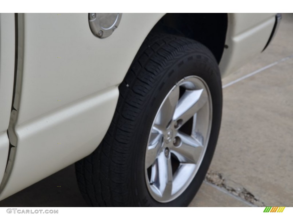 2008 Ram 1500 Big Horn Edition Quad Cab - Cool Vanilla White / Khaki photo #15