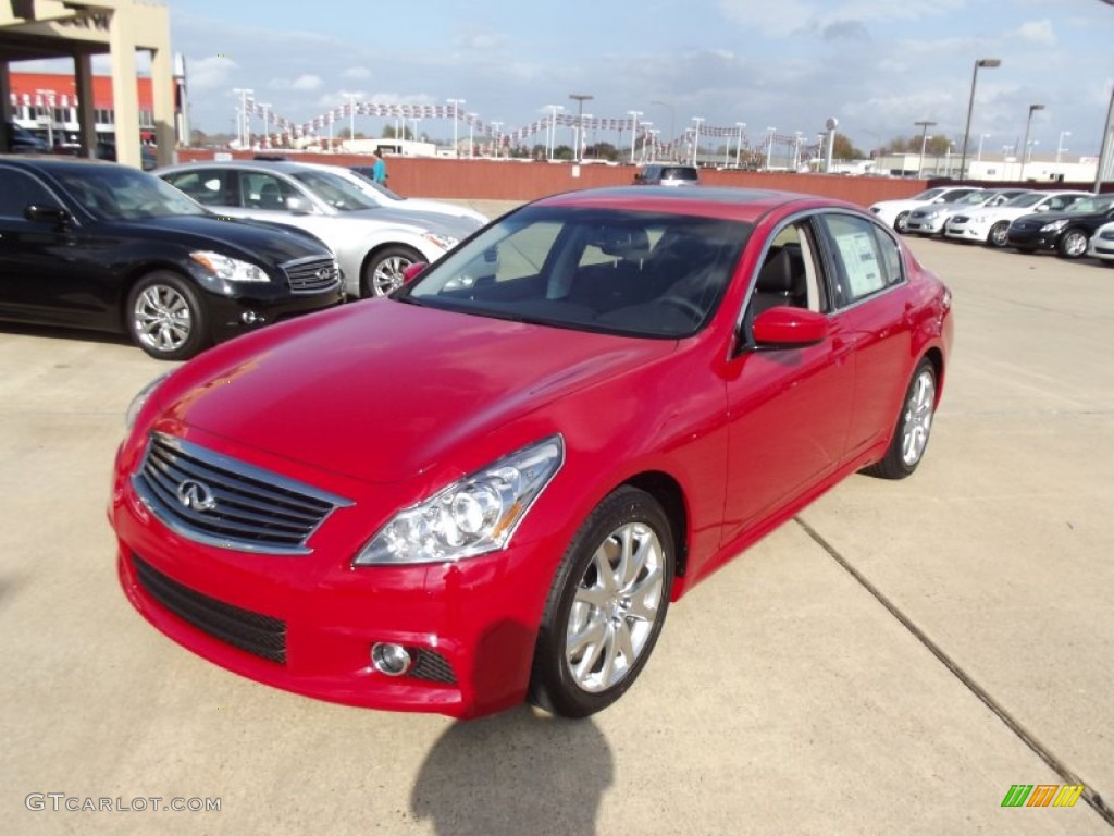 Vibrant Red Infiniti G