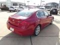 2013 Vibrant Red Infiniti G 37 Journey Sedan  photo #3