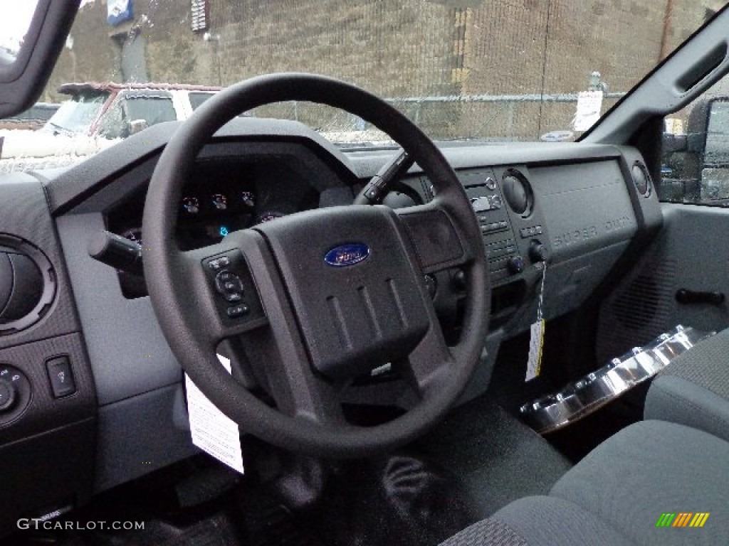 2013 Ford F250 Super Duty XL Regular Cab 4x4 Steel Dashboard Photo #74564685