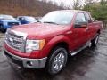 2013 Ruby Red Metallic Ford F150 XLT SuperCab 4x4  photo #5