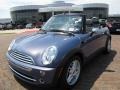 2007 Cool Blue Metallic Mini Cooper Convertible  photo #1