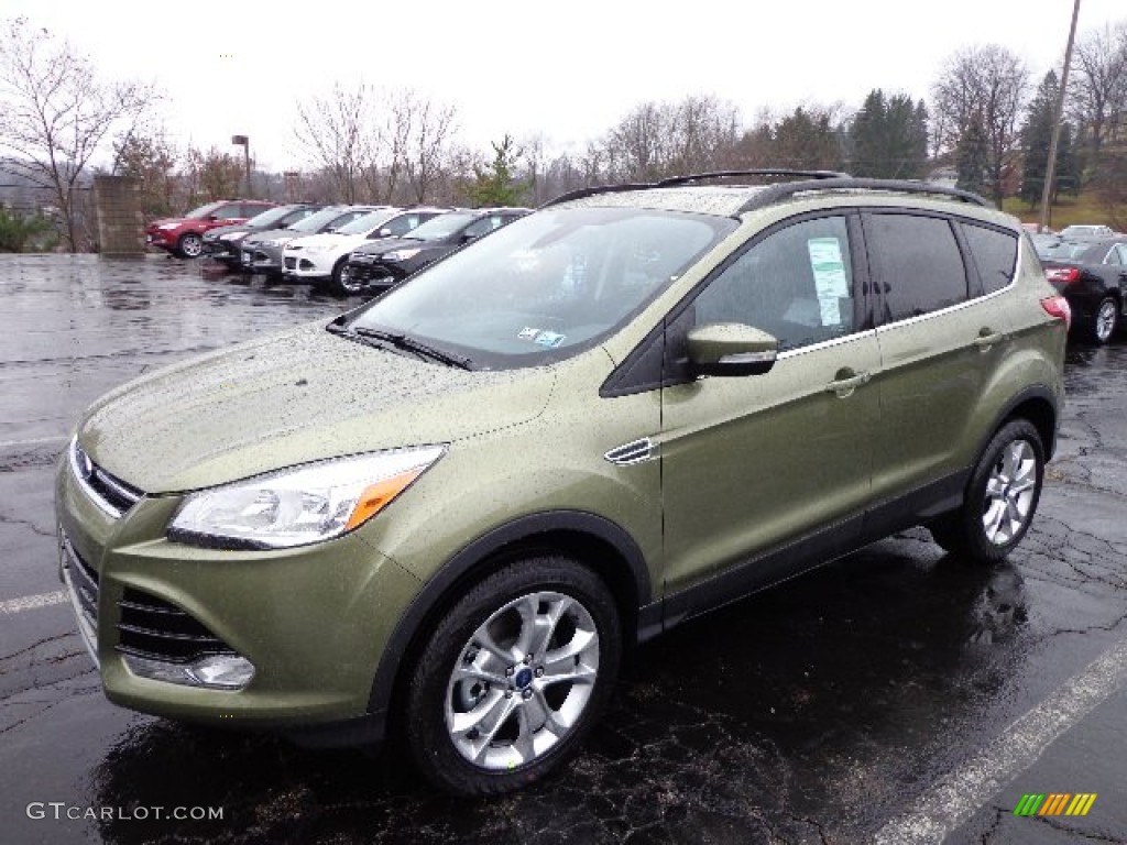 2013 Escape SEL 2.0L EcoBoost 4WD - Ginger Ale Metallic / Charcoal Black photo #5