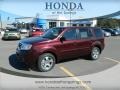 2013 Dark Cherry Pearl Honda Pilot EX-L  photo #1