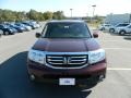 2013 Dark Cherry Pearl Honda Pilot EX-L  photo #8