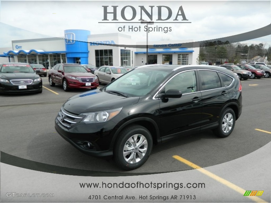 Crystal Black Pearl Honda CR-V