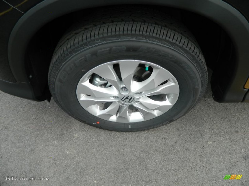 2013 CR-V EX-L AWD - Crystal Black Pearl / Black photo #10