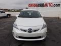 2013 Blizzard White Pearl Toyota Prius v Five Hybrid  photo #2