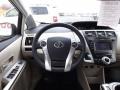 Dashboard of 2013 Prius v Five Hybrid