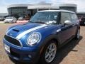 2008 Lightning Blue Metallic Mini Cooper S Clubman  photo #1