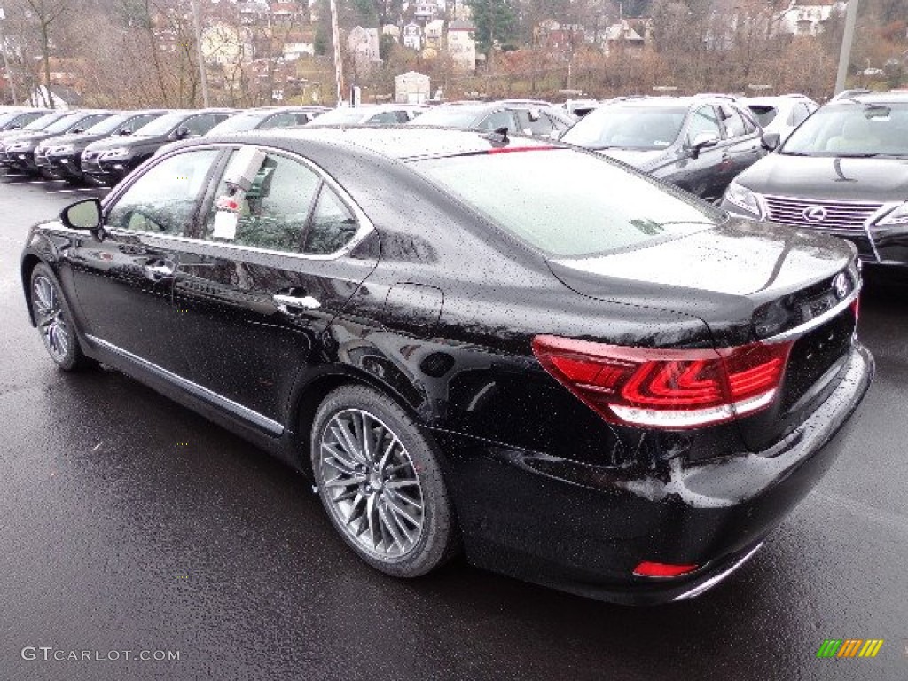 Obsidian Black 2013 Lexus LS 460 F Sport AWD Exterior Photo #74567424