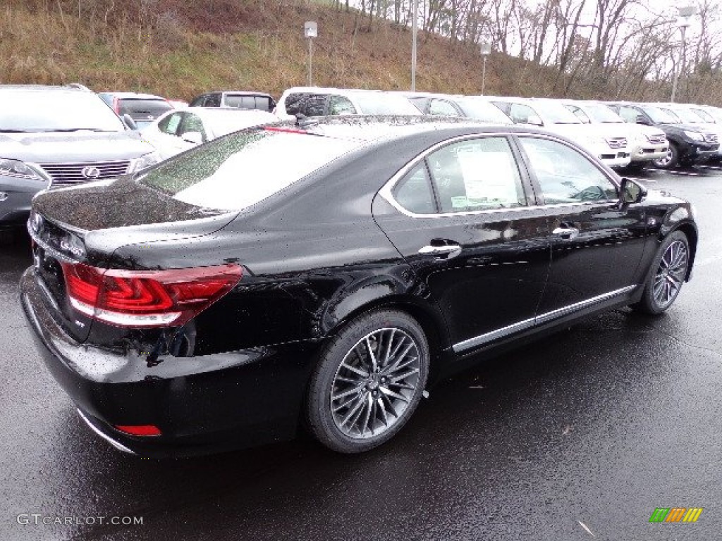 Obsidian Black 2013 Lexus LS 460 F Sport AWD Exterior Photo #74567447