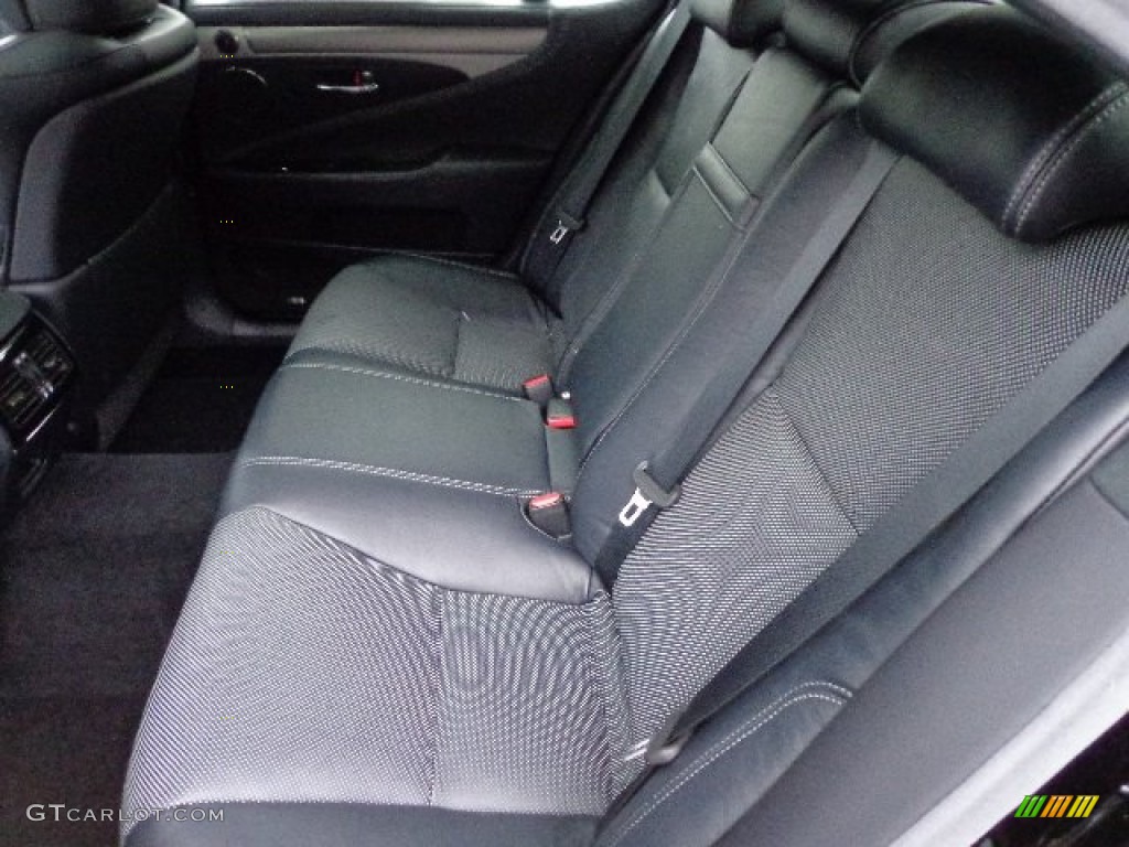 2013 Lexus LS 460 F Sport AWD Rear Seat Photo #74567531